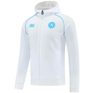 SSC Napoli Chaqueta 2025 2026 Blanca - Ssc Napoli Equipacion | tiendasdefutboles