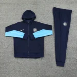 Chaqueta Conjunto Completo Con Capucha Chelsea 2025 2026 Azul Marino