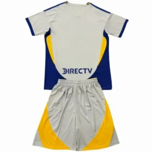 Boca Juniors Niños Conjunto 2025 2026 Gris - Tuta Boca Juniors Niños | tiendasdefutboles