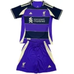 Liverpool Niños Conjunto 2025 2026 Púrpura - Equipacion Liverpool Niños | tiendasdefutboles
