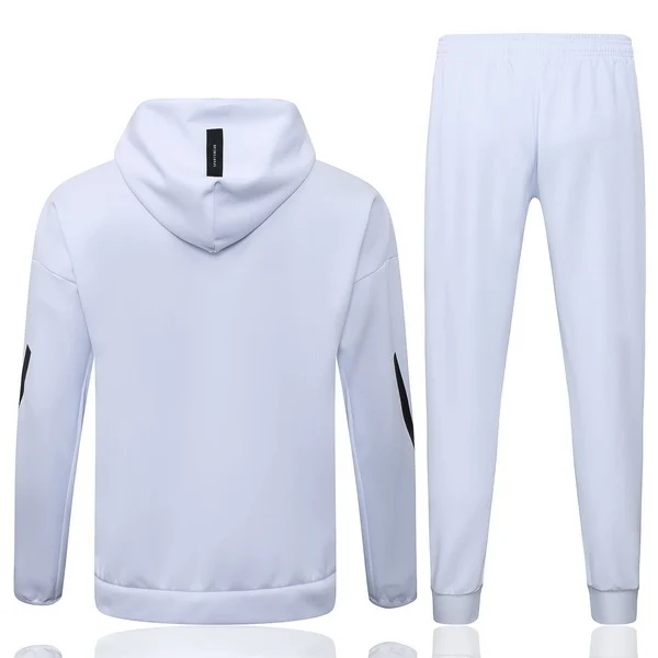Conjunto Completo Chaqueta Con Capucha Ajax 2025 2026 Blanco Negro Ajax Conjunto 2025 2026 Blanco - Maglia Ajax | tiendasdefutboles