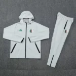 Conjunto Completo Chaqueta Con Capucha Argelia 2026 Gris