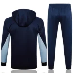 Conjunto Completo Chaqueta Con Capucha Francia 2025 Azul Marino