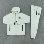 Conjunto Completo Chaqueta Con Capucha Inter Milán 2026 2027 Gris