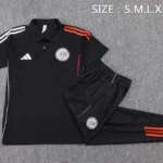 Conjunto Completo Polo Ajax 2025 2026 Negro Rojo