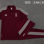 Conjunto Completo Polo Ajax 2025 2026 Rojo Negro