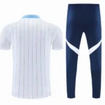 Conjunto Completo Polo Argentina 2026 Blanco I Azul Marino