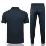 Conjunto Completo Polo Argentina 2026 Gris Azul
