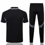 Conjunto Completo Polo Arsenal 2025 2026 Negro Rojo Verde