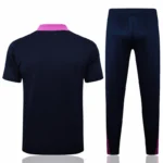 Conjunto Completo Polo Barcelona 2025 2026 Azul Marino Purpura