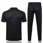 Conjunto Completo Polo Barcelona 2025 2026 Negro Purpura