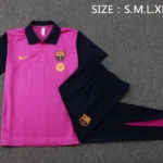 Conjunto Completo Polo Barcelona 2025 2026 Purpura Azul