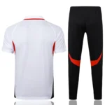Conjunto Completo Polo Bayern Múnich 2025 2026 Blanco Rojo Negro