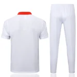 Conjunto Completo Polo Bayern Múnich 2025 2026 Blanco Rojo