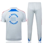 Conjunto Completo Polo Bayern Múnich 2025 2026 Gris Azul