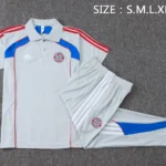 Conjunto Completo Polo Bayern Múnich 2025 2026 Gris Azul