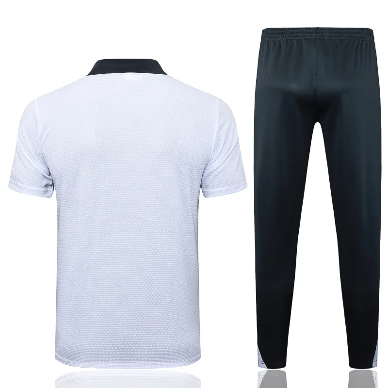 Conjunto Completo Polo Chelsea 2025 2026 Blanco Negro Chelsea Conjunto 2025 2026 Blanco - Maglia Chelsea | tiendasdefutboles