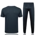 Conjunto Completo Polo Chelsea 2025 2026 Gris Marino Blanco