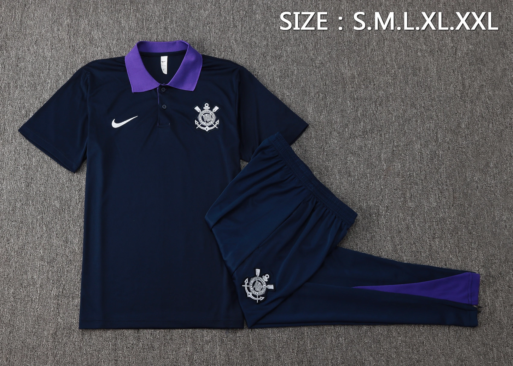 Conjunto Completo Polo Corinthians Paulista 2025 2026 Azul Purpura Corinthians Paulista Conjunto 2025 2026 Azul - Corinthians Paulista 2026 | tiendasdefutboles