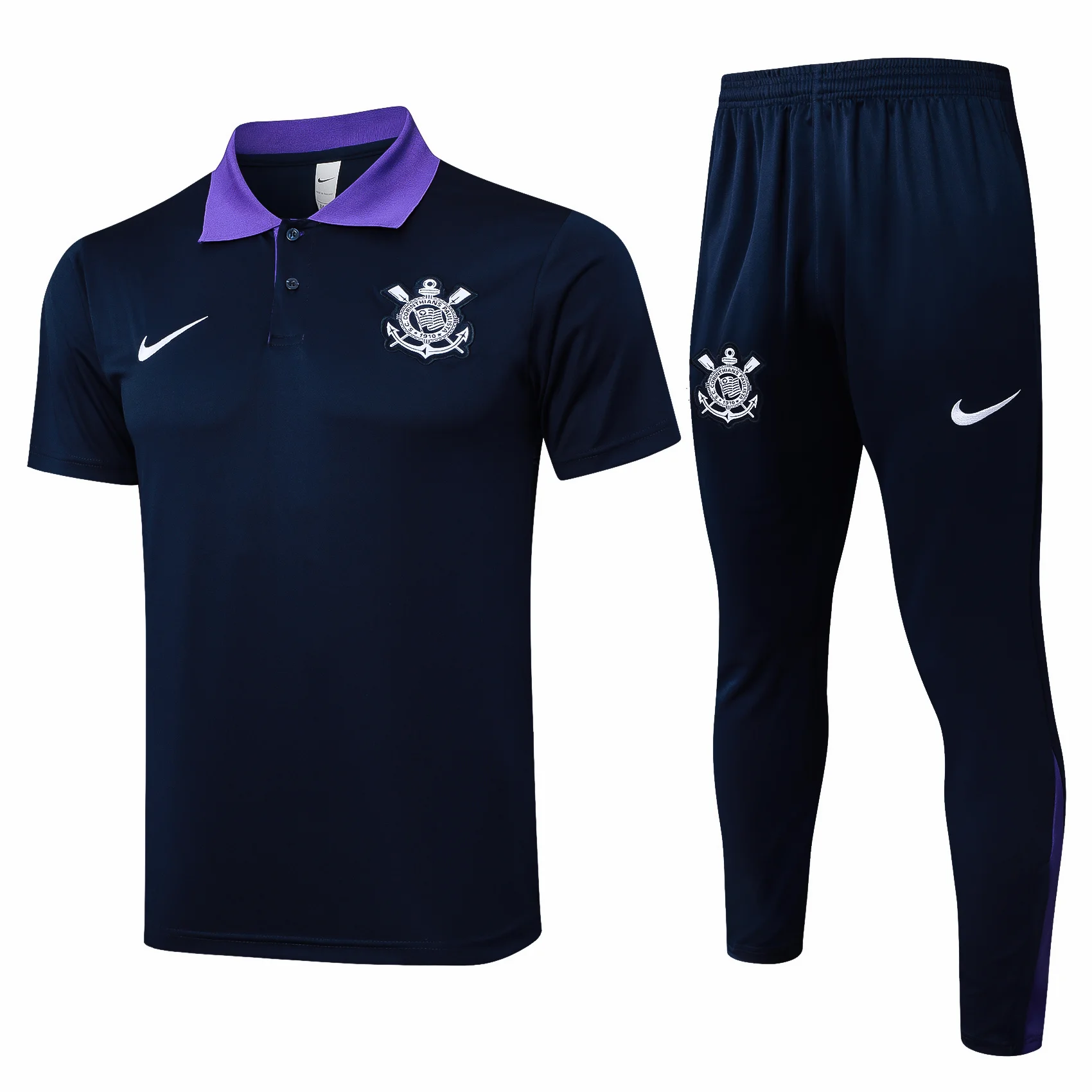 Conjunto Completo Polo Corinthians Paulista 2025 2026 Azul Purpura Corinthians Paulista Conjunto 2025 2026 Azul - Corinthians Paulista 2026 | tiendasdefutboles