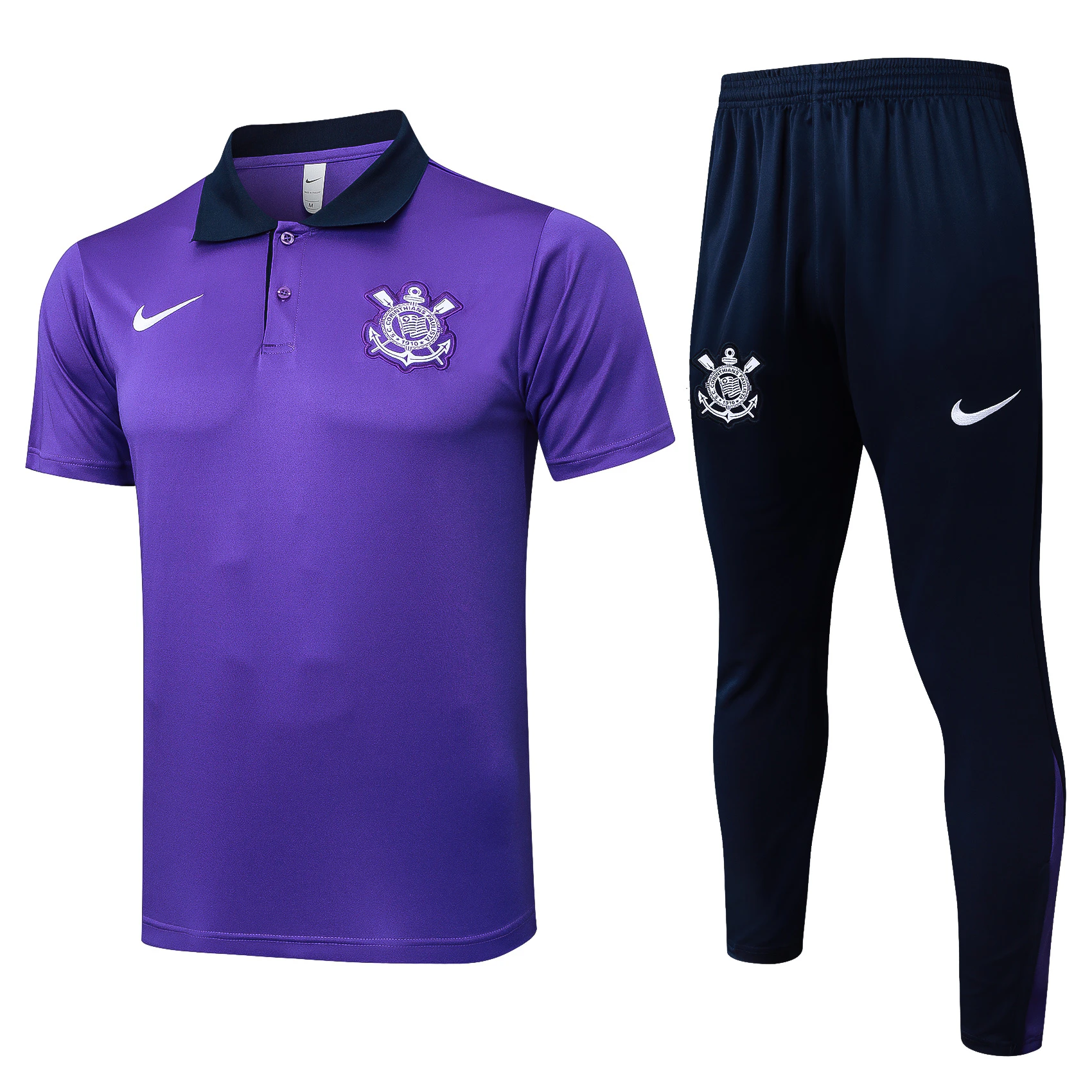 Conjunto Completo Polo Corinthians Paulista 2025 2026 Purpura Azul Corinthians Paulista Conjunto 2025 2026 Púrpura - Corinthians Paulista 2026 | tiendasdefutboles