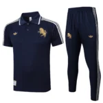Conjunto Completo Polo Juventus 2025 2026 Azul Marino