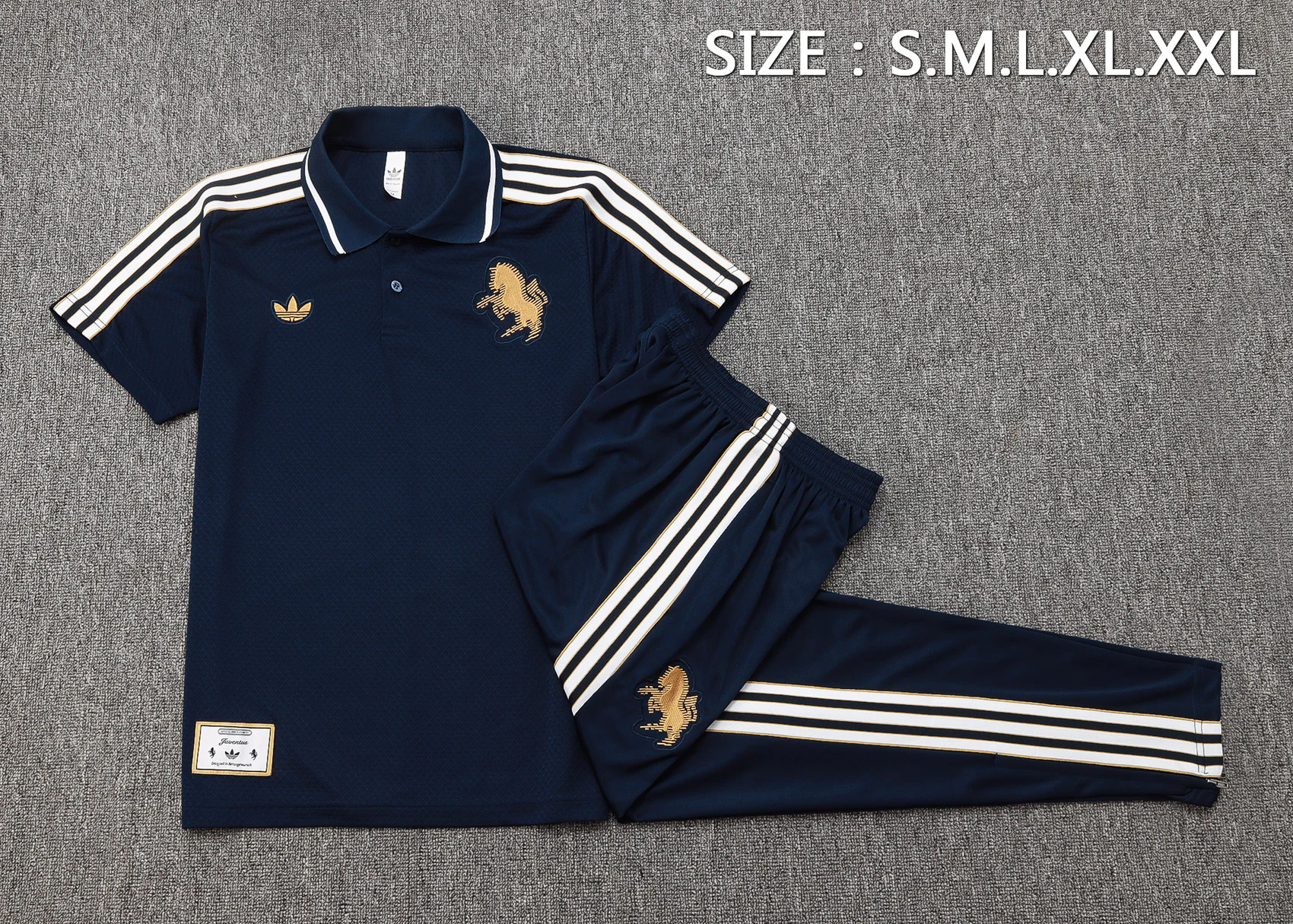 Conjunto Completo Polo Juventus 2025 2026 Azul Marino Juventus Conjunto 2025 2026 Azul - Equipación Juventus | tiendasdefutboles