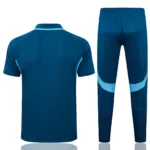 Conjunto Completo Polo Juventus 2025 2026 Azul Verde