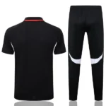 Conjunto Completo Polo Liverpool 2025 2026 Negro Rojo