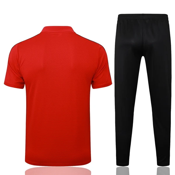 Conjunto Completo Polo Liverpool 2025 2026 Rojo Negro Liverpool Conjunto 2025 2026 Rojo - Maglia Liverpool | tiendasdefutboles