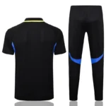 Conjunto Completo Polo Manchester United 2025 2026 Negro Amarillo