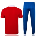 Conjunto Completo Polo Paris Saint Germain 2025 2026 Rojo Azul