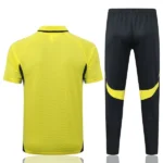 Conjunto Completo Polo Real Madrid 2025 2026 Amarillo Negro