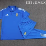 Conjunto Completo Polo Real Madrid 2025 2026 Azul