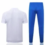 Conjunto Completo Polo Real Madrid 2025 2026 Blanco Azul