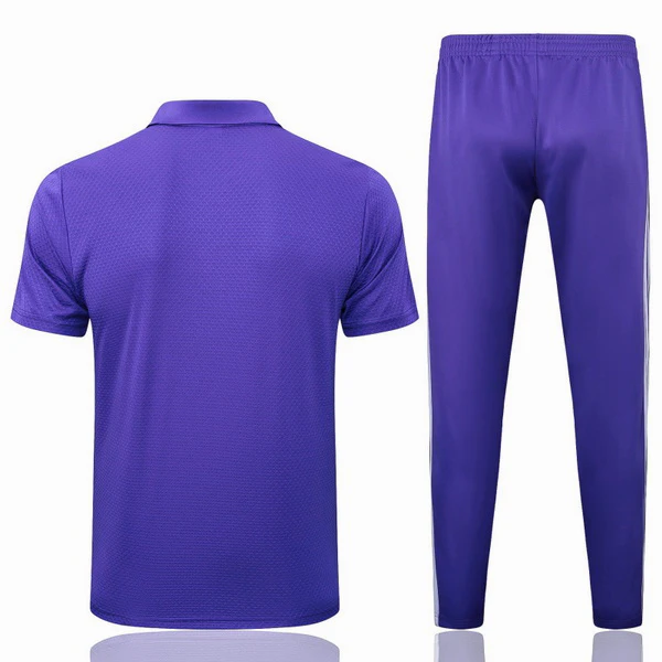Conjunto Completo Polo Real Madrid 2025 2026 Purpura Real Madrid Conjunto 2025 2026 Púrpura - Maglia Real Madrid | tiendasdefutboles