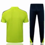 Conjunto Completo Polo Real Madrid 2025 2026 Verde Negro