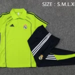 Conjunto Completo Polo Real Madrid 2025 2026 Verde Negro