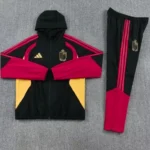 Conjunto Completo Rompevientos Bélgica 2026 Rojo