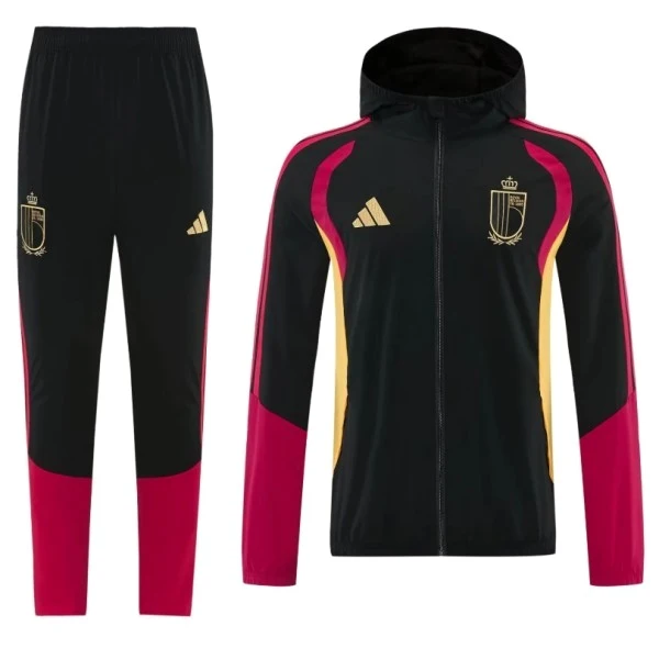 Conjunto Completo Rompevientos Bélgica 2026 Rojo Bélgica Conjunto 2026 Rojo - Bélgica Barata | tiendasdefutboles