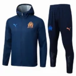 Conjunto Completo Rompevientos Marsella 2025 2026 Azul