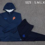 Conjunto Completo Rompevientos Marsella 2025 2026 Azul