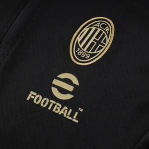 AC Milan Conjunto 2024 2025 Negro - Maglia Ac Milan | tiendasdefutboles
