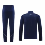 Conjunto Completo Ropa Deportiva Con Cremallera Larga Al Nassr 2025 2026 Azul I Marino
