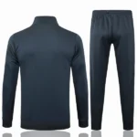 Conjunto Completo Ropa Deportiva Con Cremallera Larga Argentina 2026 Gris Marino