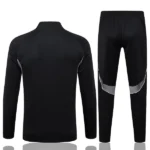 Conjunto Completo Ropa Deportiva Con Cremallera Larga Argentina 2026 Negro Gris