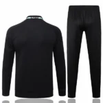 Conjunto Completo Ropa Deportiva Con Cremallera Larga Argentina 2026 Negro
