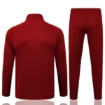 Conjunto Completo Ropa Deportiva Con Cremallera Larga Arsenal 2025 2026 Rojo Amarillo
