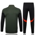 Conjunto Completo Ropa Deportiva Con Cremallera Larga Bayern Múnich 2025 2026 Verde Marino