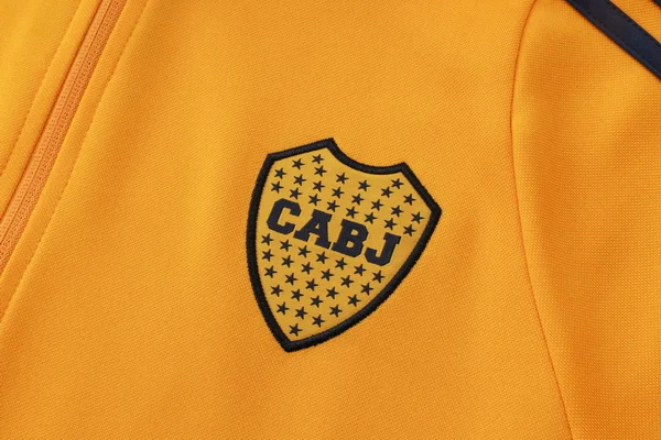 Conjunto Completo Ropa Deportiva Con Cremallera Larga Boca Juniors 2024 2025 Amarillo Azul Boca Juniors Conjunto 2024 2025 Amarillo - Maglia Boca Juniors | tiendasdefutboles
